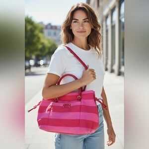 ❤️Kate Spade New York Pink☺️ and Red Tote Bag❤️